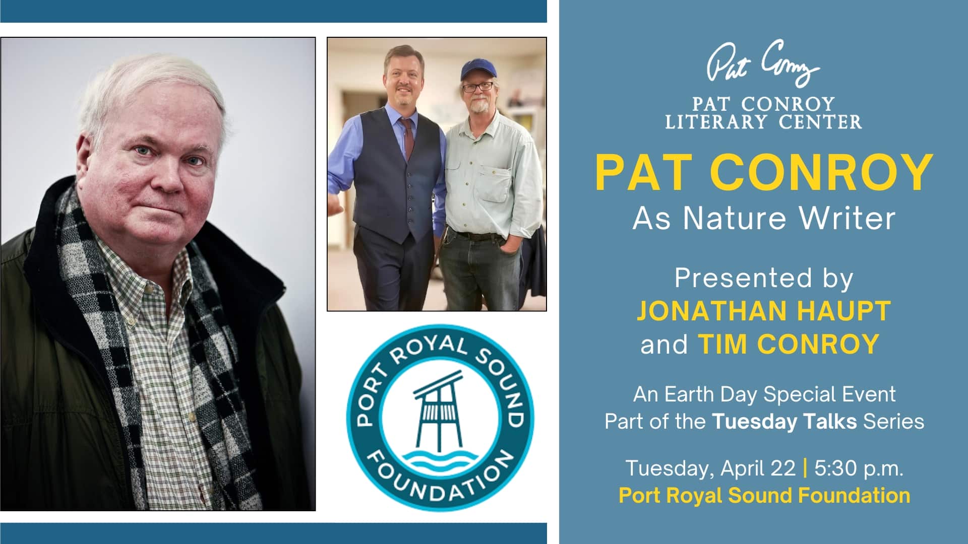 Lecture - Pat Conroy as nature writer